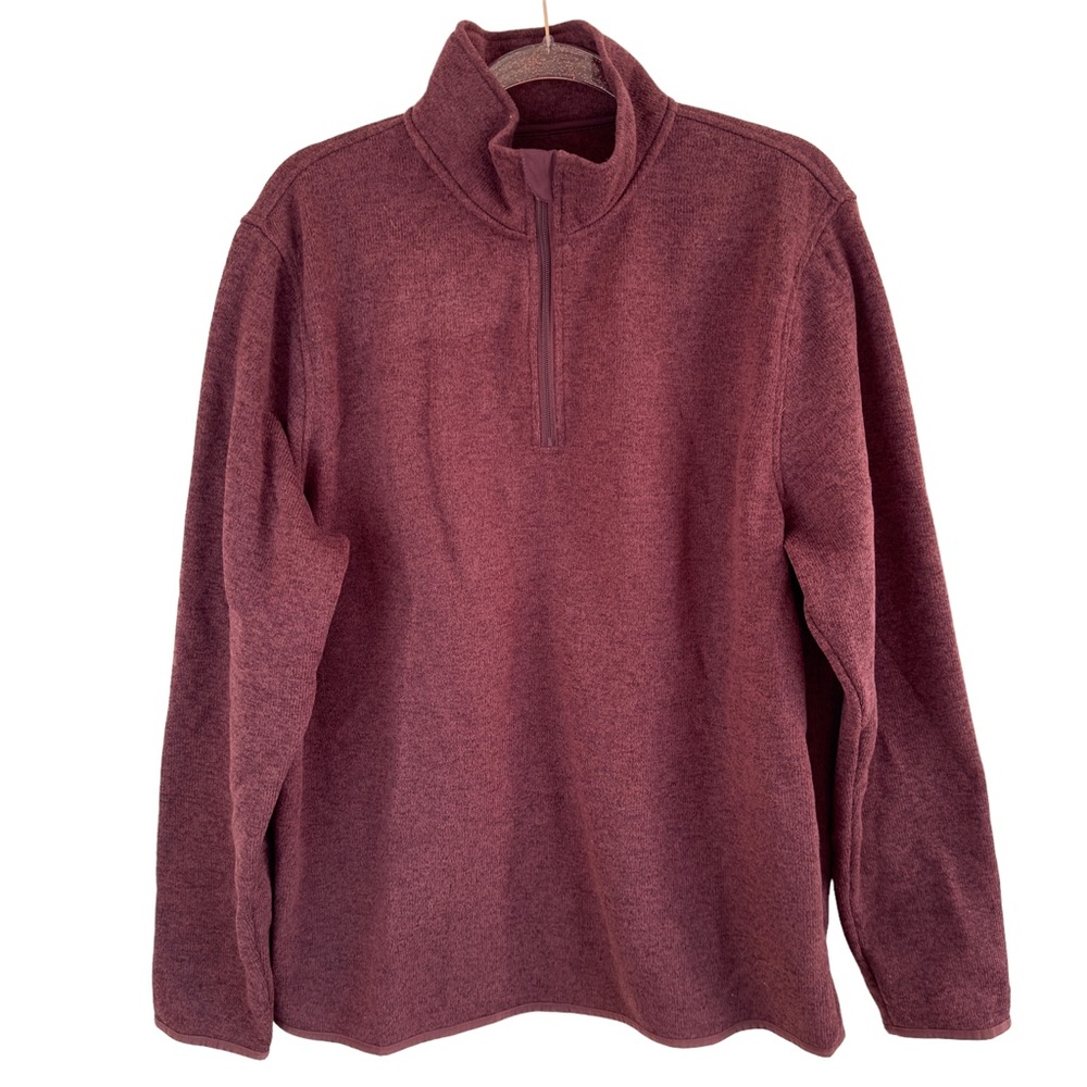 J. Crew Knit Pullover Sweatshirt Quarter Zip Sweater